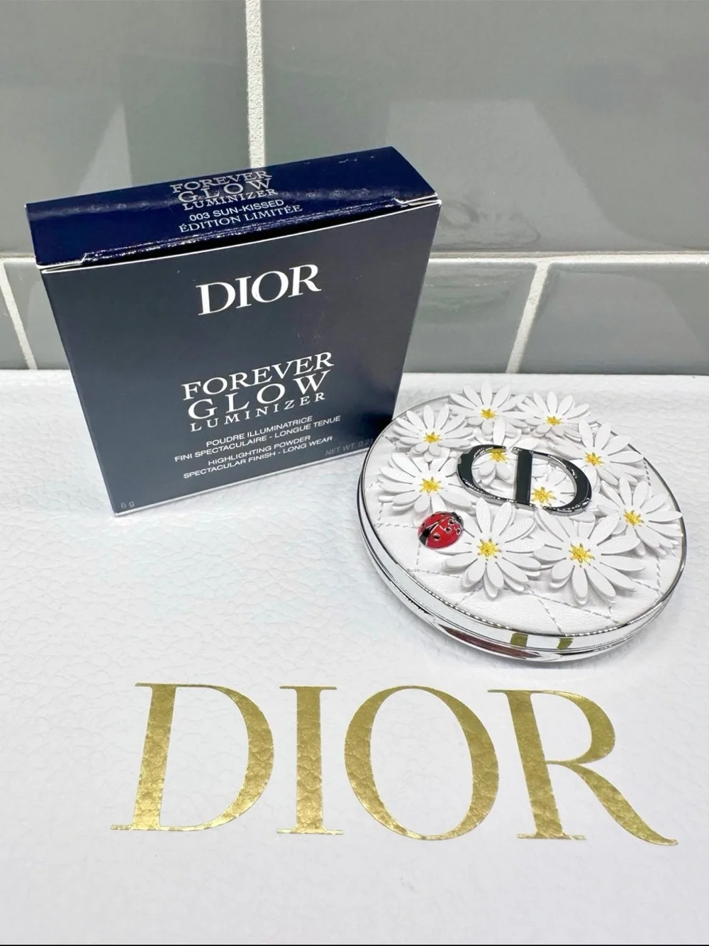 Dior Forever Glow Luminizer 003 Sun-kissed Limited Edition Ladybug